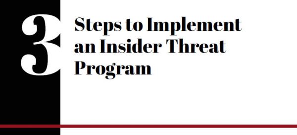 Three Steps To Implementing An Insider Threat Program - United States ...